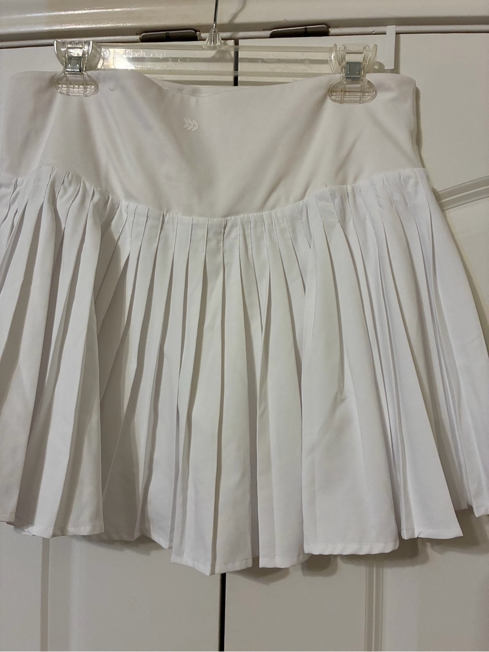 all in motion White Pleated Skort - Picture 2 of 2